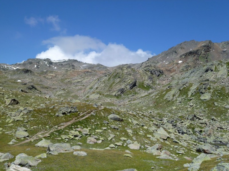 #5 Col des Muandes : depuis le Lac des Muandes Col des Muandes : depuis le Lac des Muandes