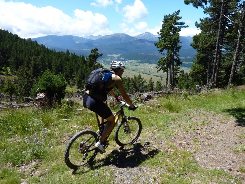 Patrick : Au départ du sentier du Col de Sansa