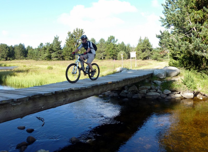 Passerelle de la Têt : Du coté du Pla de Barrés