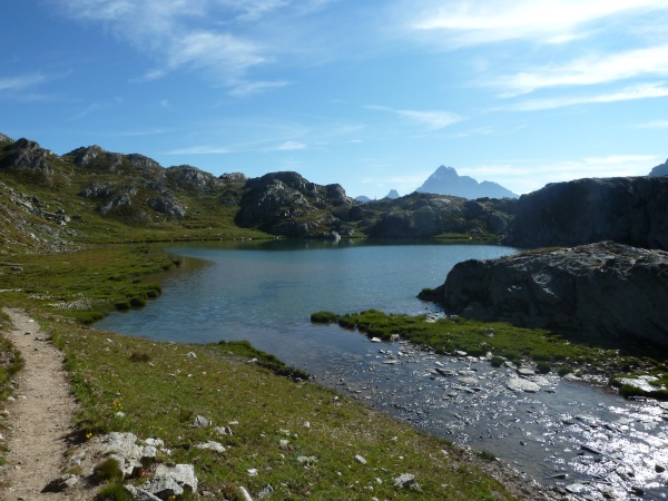 #6 Col Longet : Dernier lac de la montée Col Longet : Dernier lac de la montée