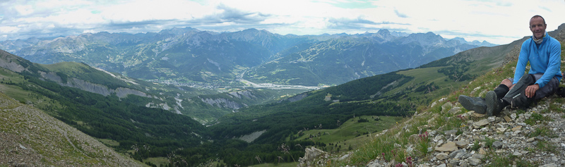 Col des Orres : Panorama sur... les Orres bien sûr