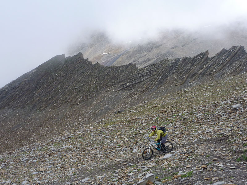 Pas de Reverdillon : La brume se déchire, ambiance !