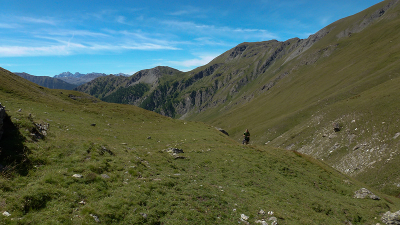 Bric Froid : En montant au col du Rasis