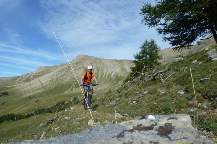 Sentier horizontal : Premiers tours de roues sur le fameux sentier horizontal