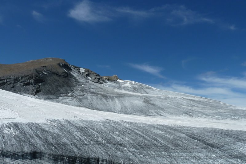 #8 Pte de Vouasson : Pte et glacier de Vouasson. L Pte de Vouasson : Pte et glacier de Vouasson. L'accès se fera par la gauche et l'arête