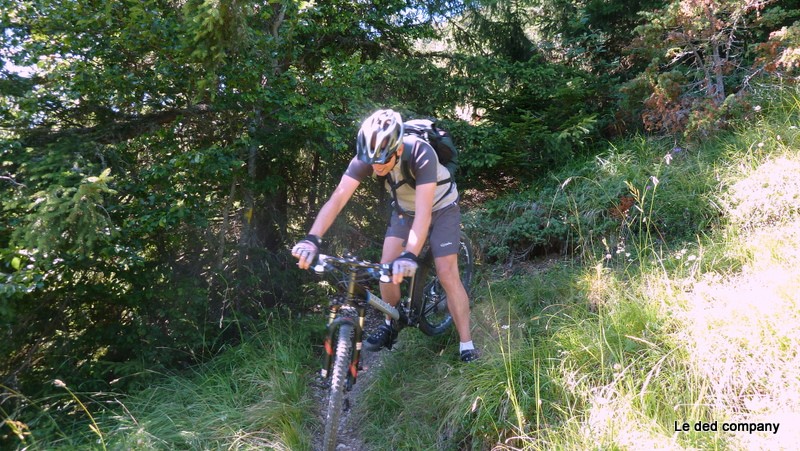 Sous le col de la Brèche : Tchouf tout sourire