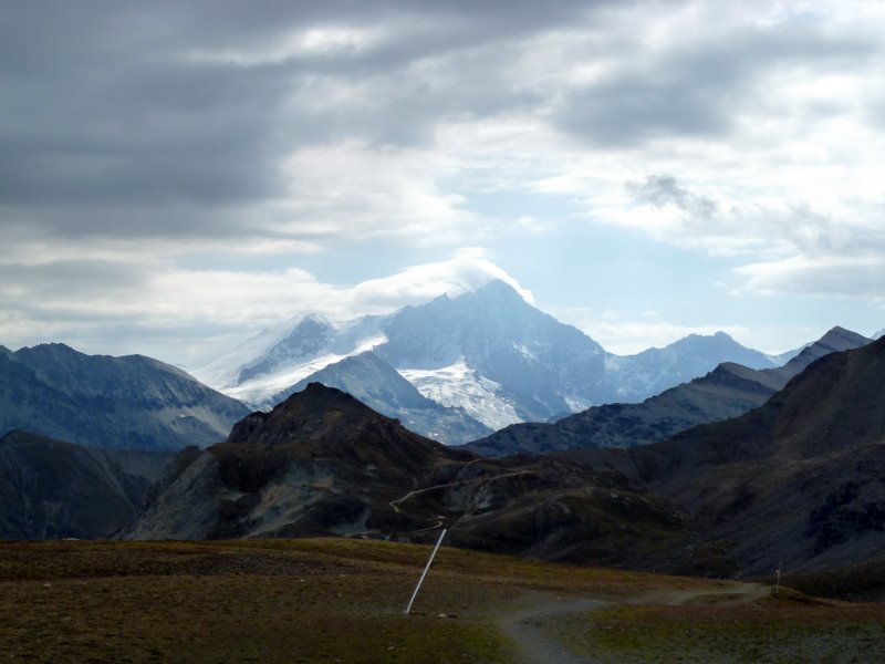 #3 Weisshorn : La vue en débouchant au Pas de Lona Weisshorn : La vue en débouchant au Pas de Lona