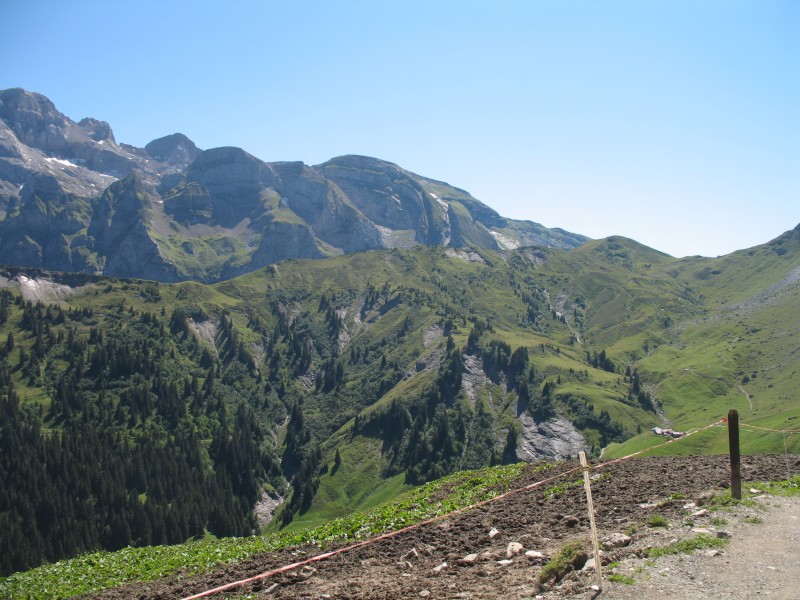 Col de Cou : On descend tout là-bas et on remonte tout là-haut