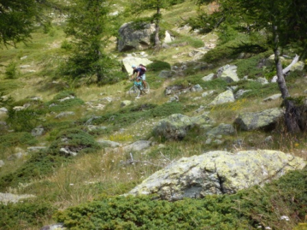 Dans la descente : Philippe