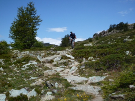 Dans la descente : Philippe