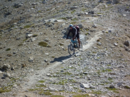 #8 Pic d Pic d'Escreins : Première partie de la descente