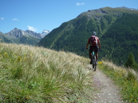 Descente vers Ristolas : ça va bientôt tourner grave !