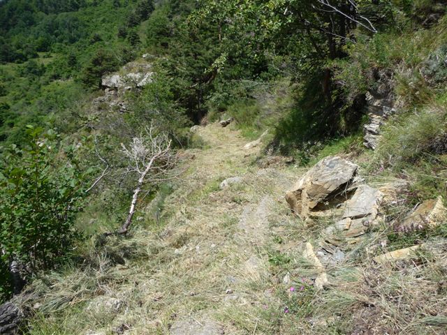 #4 descente sur Bens : ici on commence la deuxieme partie de la descente descente sur Bens : ici on commence la deuxieme partie de la descente