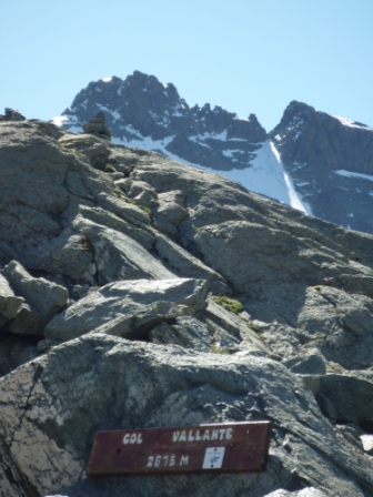 Viso : vu du col de Valante