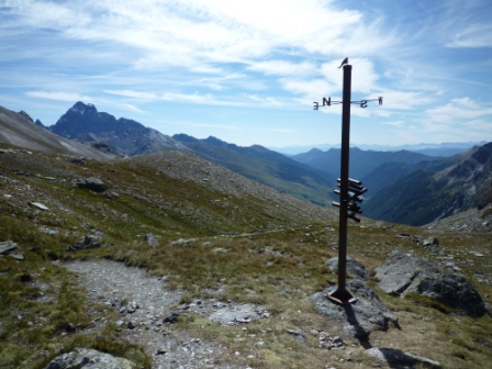 Col de St-Véran : vers la Varaïta