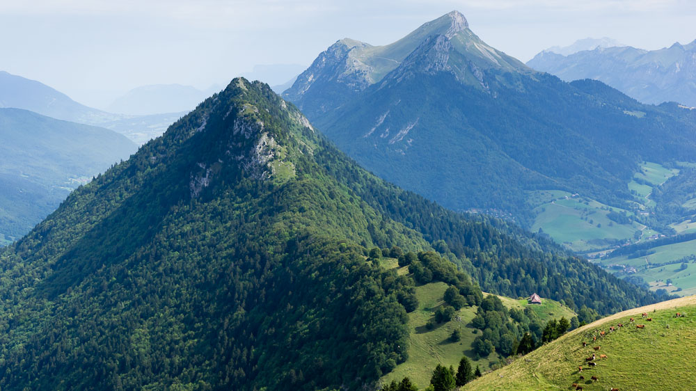 Le Colombier au loin : prochain objectif