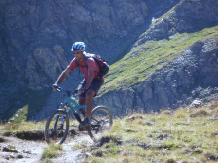 Descente sur Abriès : Philippe