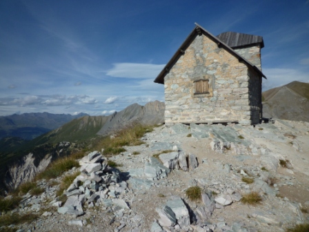 Crête des Chambrettes : le relais de télégraphe optique