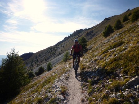 Crête des Chambrettes : les lacets sont faciles