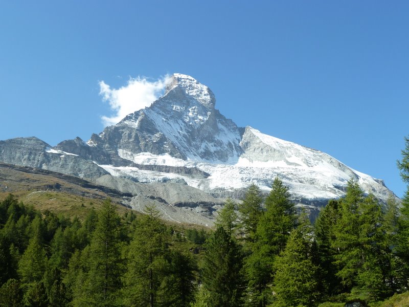 #5 Cervin : Passage au pied de la face Nord Cervin : Passage au pied de la face Nord