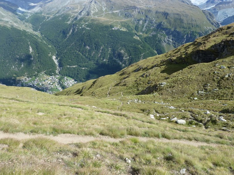#23 Höhbalmen : Descente sur Zermatt Höhbalmen : Descente sur Zermatt