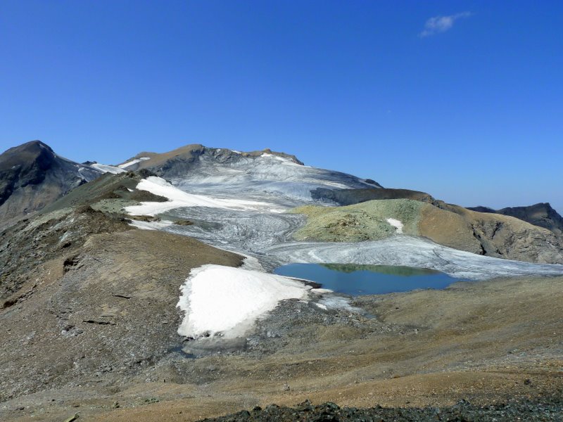 #6 Pte de Vouasson : Le glacier et la Pte de Vouasson Pte de Vouasson : Le glacier et la Pte de Vouasson