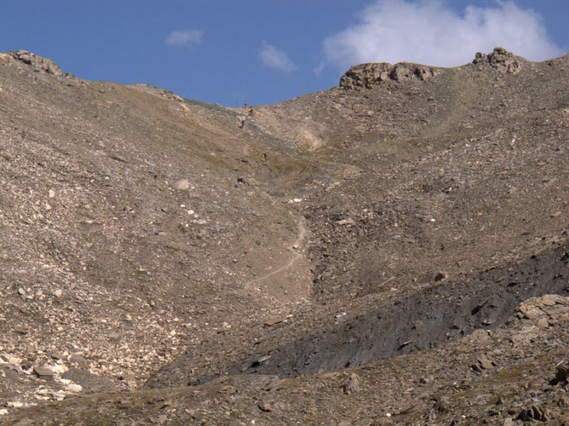 Col du Rocher Blanc : la super descente côté français