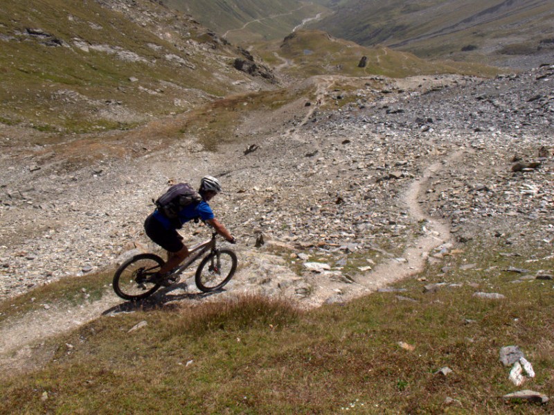 Col du Mont : bien sympa cette descente