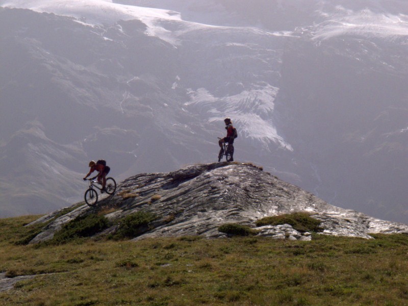 Sur la carapace : c'est bike park