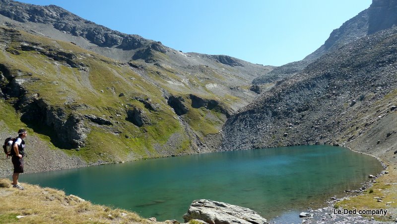 Lac noir : Le pierrier rustique à se taper...sans vraiment de sentier