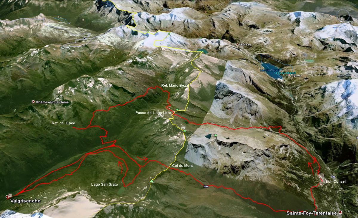 Vue 3D : Tour en sens anti horaire