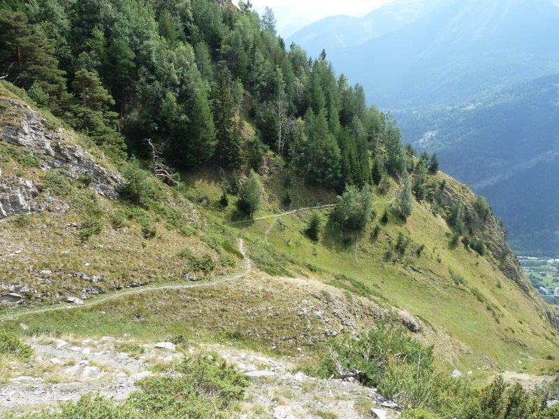 #29 Descente sur Morgex : Plus facile ensuite Descente sur Morgex : Plus facile ensuite