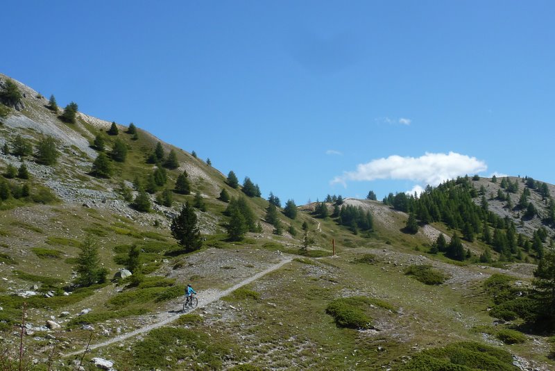 Direction Col du Tronchet : C'est parti