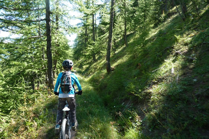 Canal d'Arvieux : Zou on rentre