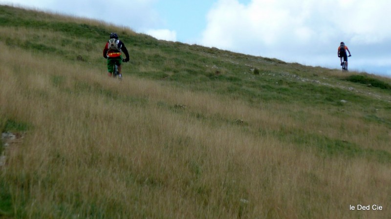 Montagne de couspeau : Monotrace bien tracé et propre comme il faut.