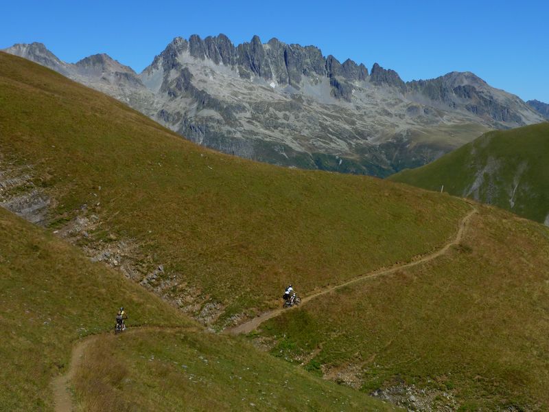 Sentier de la Cochette : Brève remontée