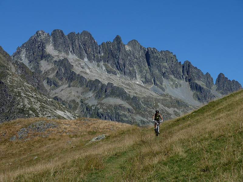 Sentier de la Cochette : Aiguilles de l'Argentière