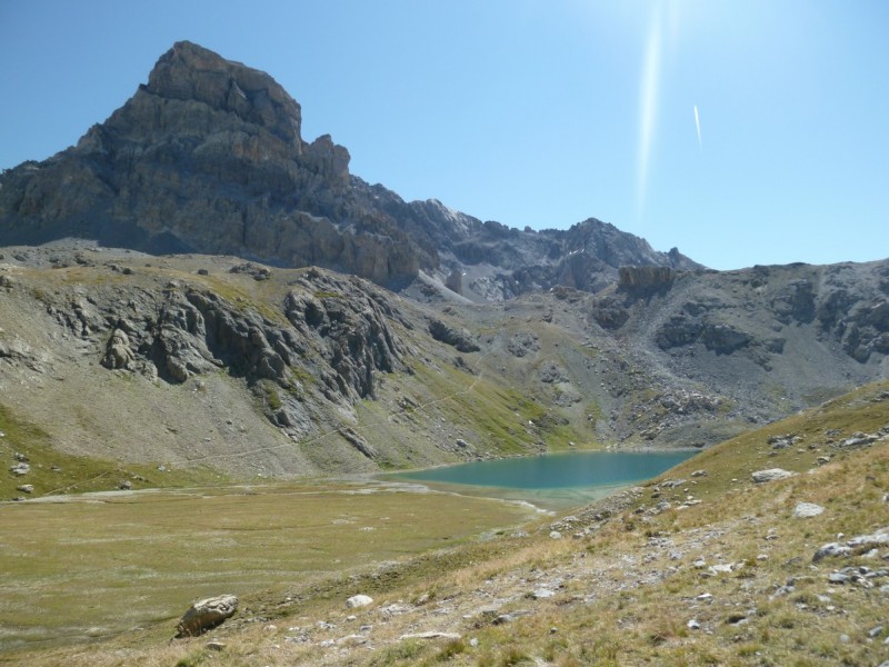 #9 sentier N du Pas de Couletta : Lac Premier, au pied du Brec sentier N du Pas de Couletta : Lac Premier, au pied du Brec