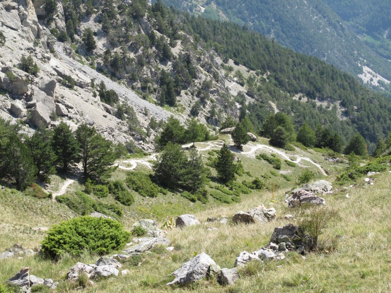 #5 Vers le Queyron : Section joueuse et excellente sous le col de la Lauze !!! Vers le Queyron : Section joueuse et excellente sous le col de la Lauze !!!