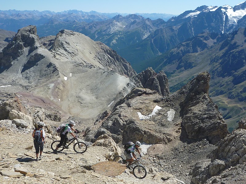 Col de la Clapière : Roc Termier en point de mire