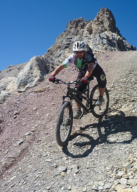 Col de la Clapière : Marco se lance