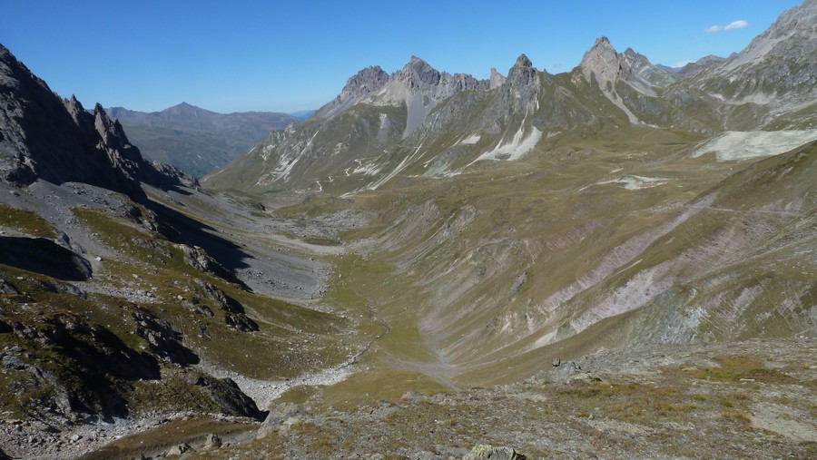 Ponsonnière : Le long vallon de la Ponsonnière