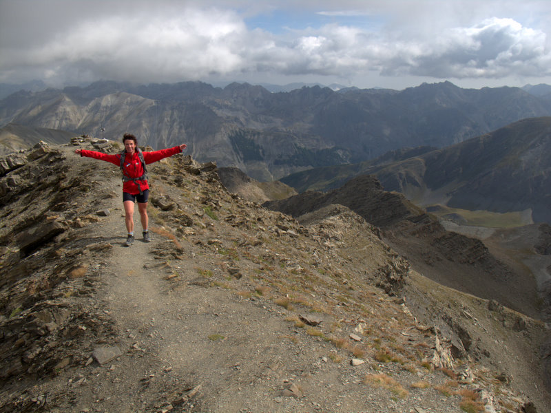 Tête de l'Enchastraye 2950 m : le sommet est roulable