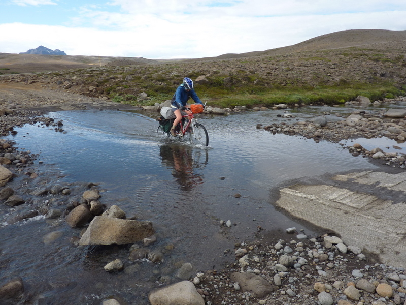 Islande : Petit gué facile.