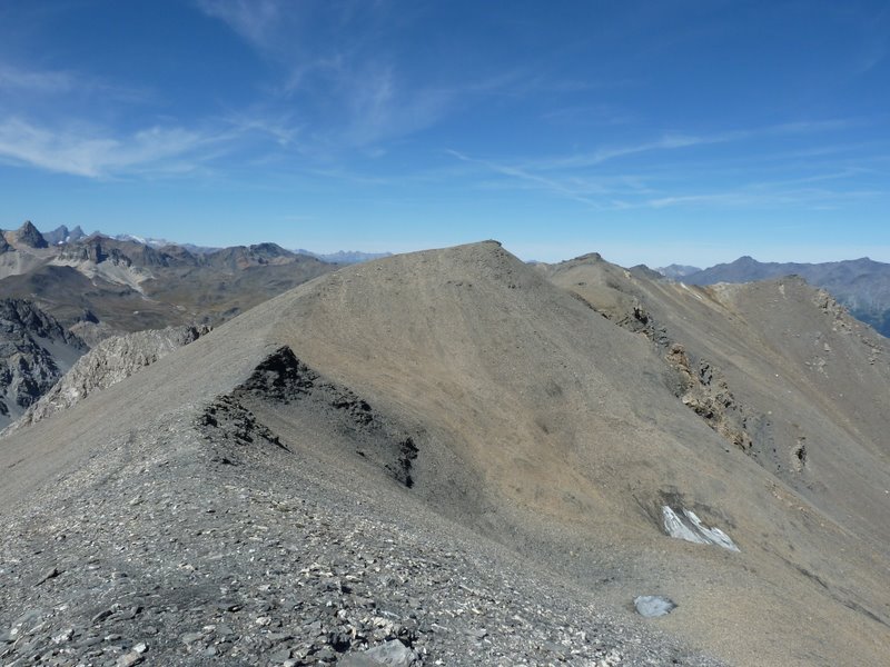 #7 Punta Nera : Le début de la descente Punta Nera : Le début de la descente