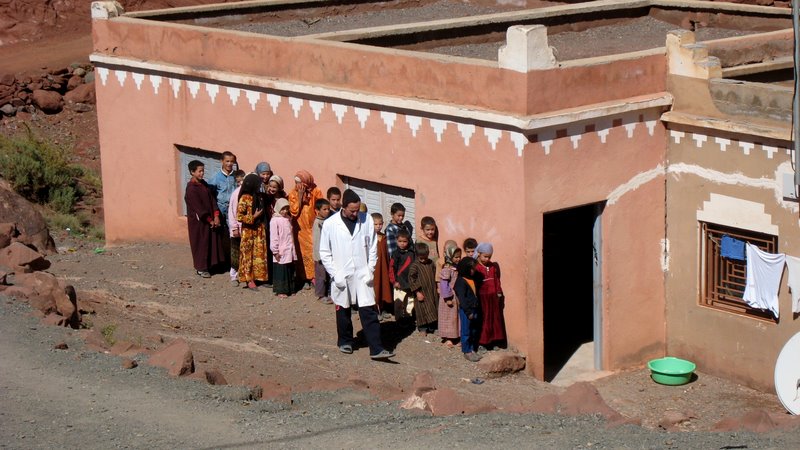 vers Aït Hammou : la rentrée des classes