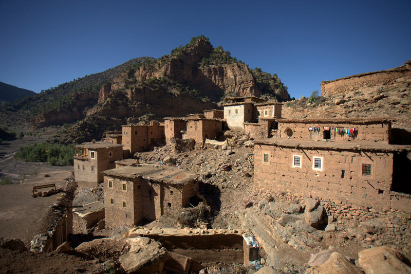 Ifoulou : dans la vallée de la Tessaout