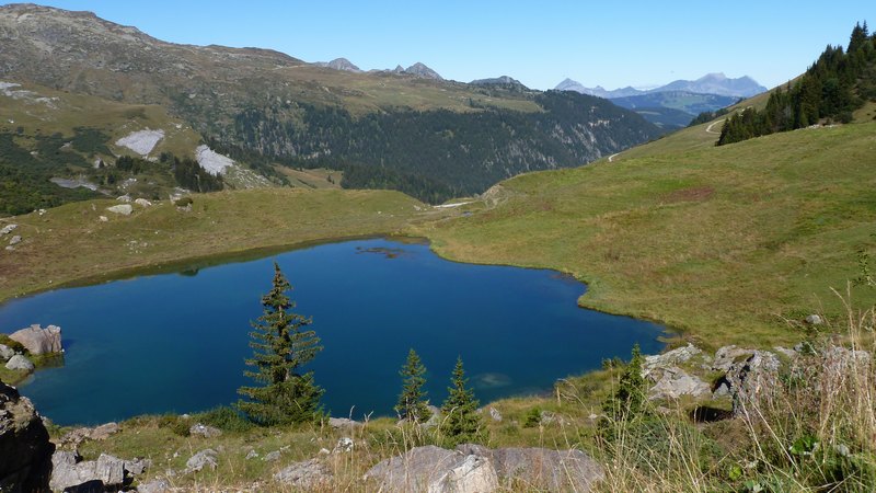 Mont Coin : Lac des Fées