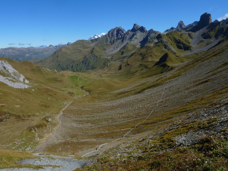 Mont Coin : Vallon du Coin, sentier du lac d'Amour