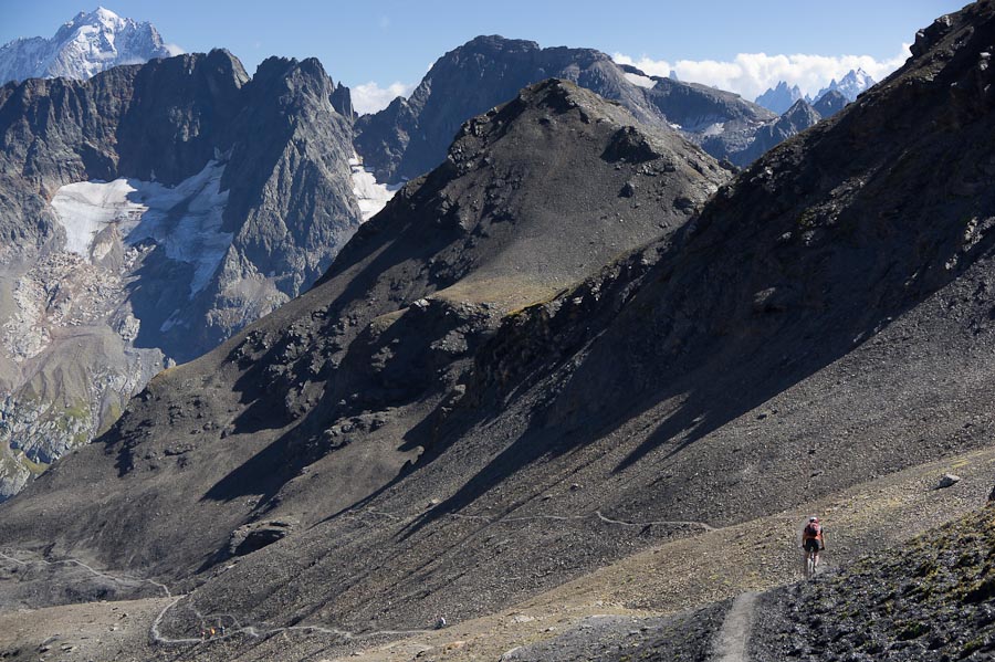 Sous l'Aiguille de Salenton : belle traversée